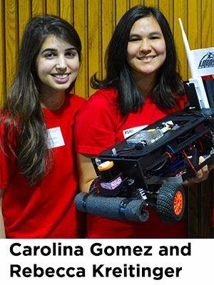 Gomez, Kreitinger Win "I Am STEM Award"