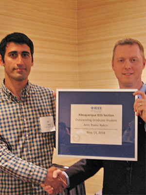 Nafchi Wins IEEE ABQ Grad Award