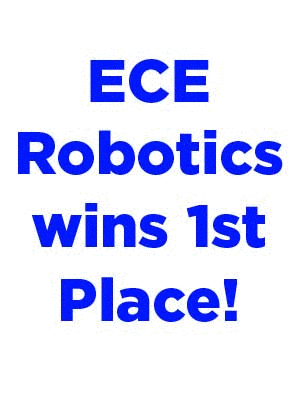 ECE Robotic Students Win $6K AFRL Prize